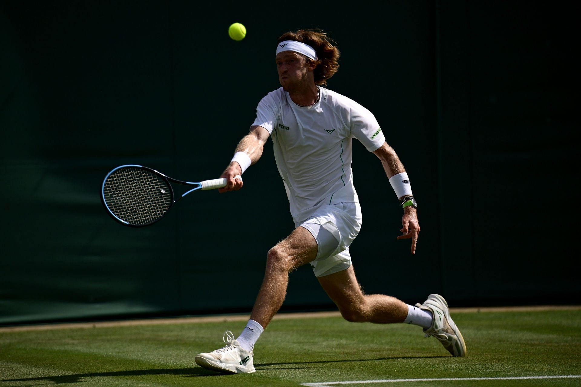 Rublev at the 2025 Wimbledon (Image Source: Getty)